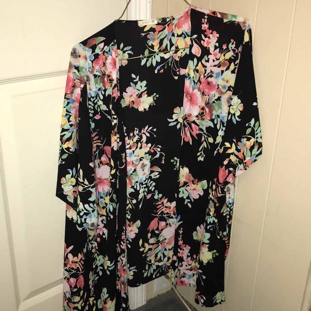 Floral kimono